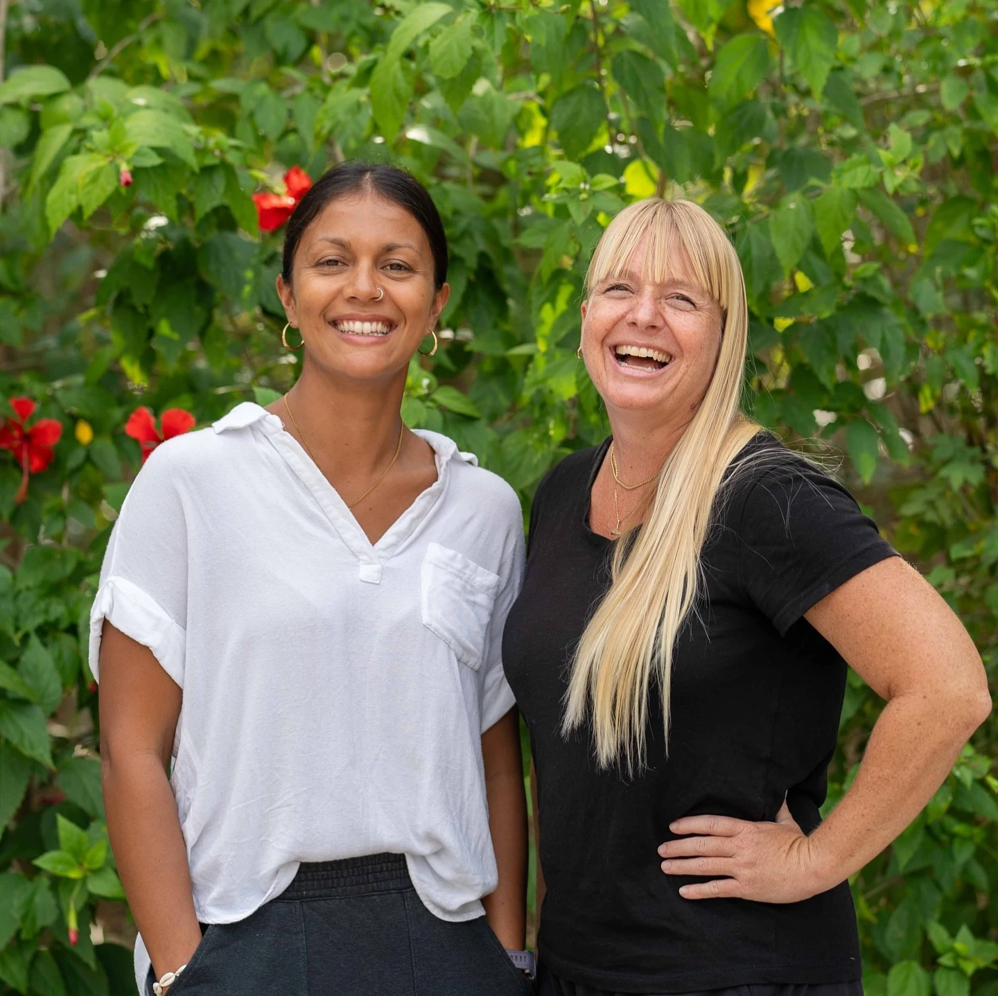 Founders - Viva Adventures Viva Adventures team members share a warm moment