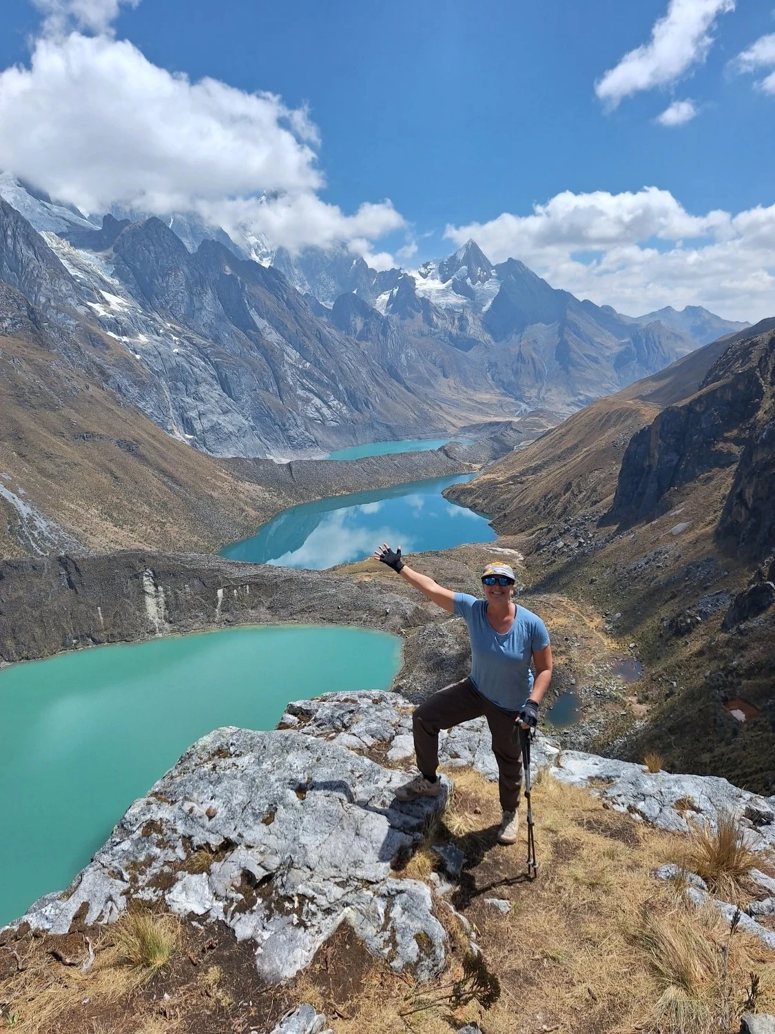 Women's paddleboard adventure group in turquoise tropical waters with Viva Adventures
